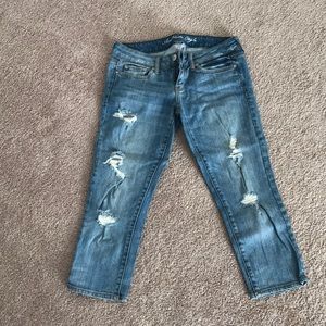 American Eagle Jean Capris